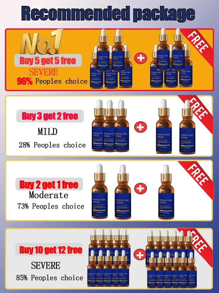 Сыворотка для сужения пор крем лица против старения удаление морщин большие поры