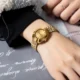 Luxury Steel Bracelet Golden Men's watches Japan Quartz movement Wristwatch Fo Women Ladies Waterproof Clock relogio masculino Other Image