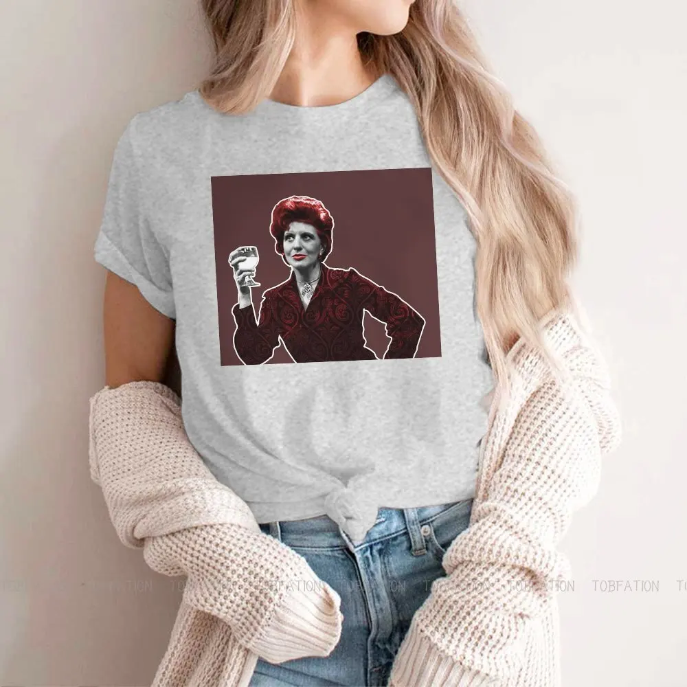 

Elsie Tanner Hipster TShirts Coronation Street Working Class Life Woman 4XL Graphic Fabric Streetwear T Shirt O Neck Oversized