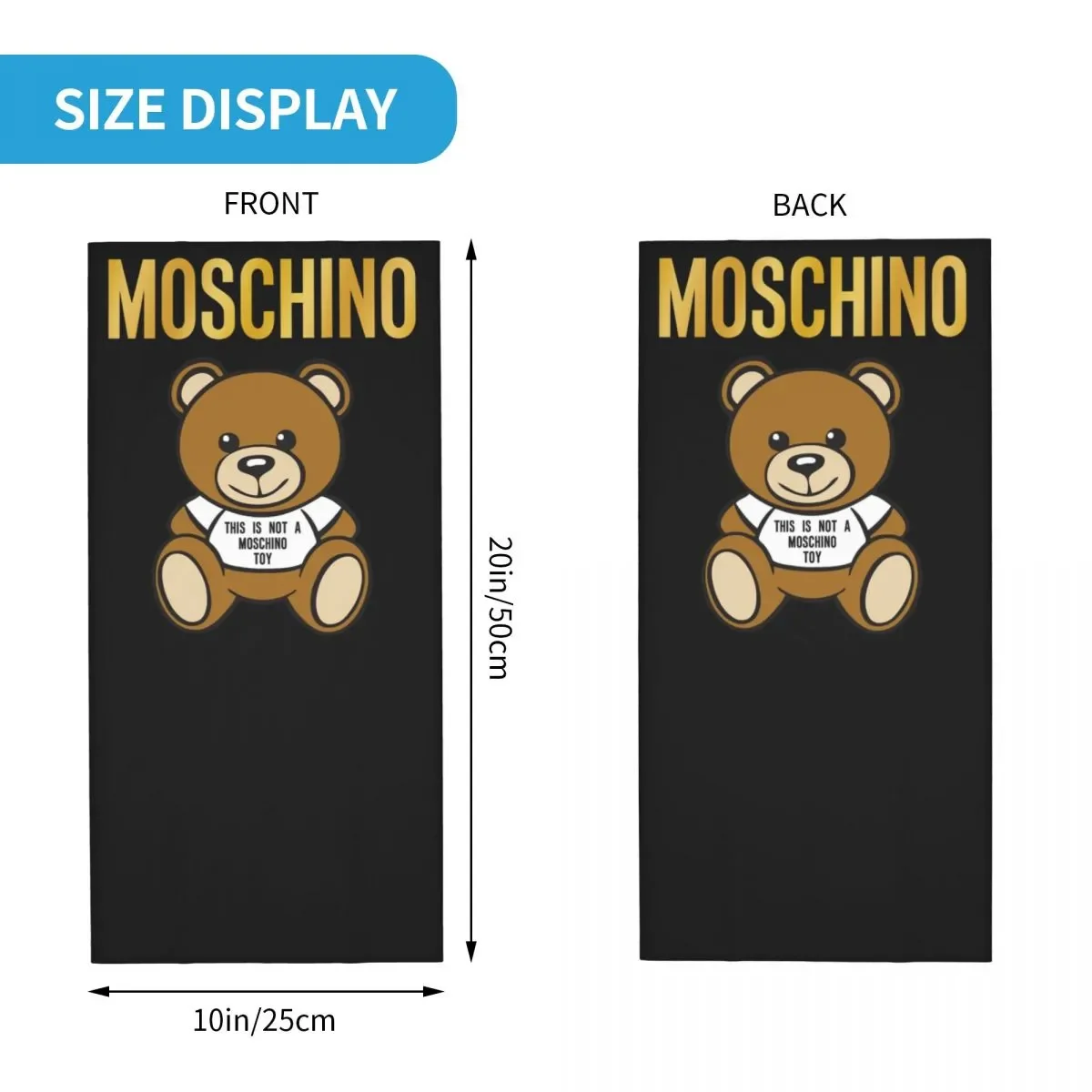 Рисунок 4 - M-Moschinos маска с медведем шарф