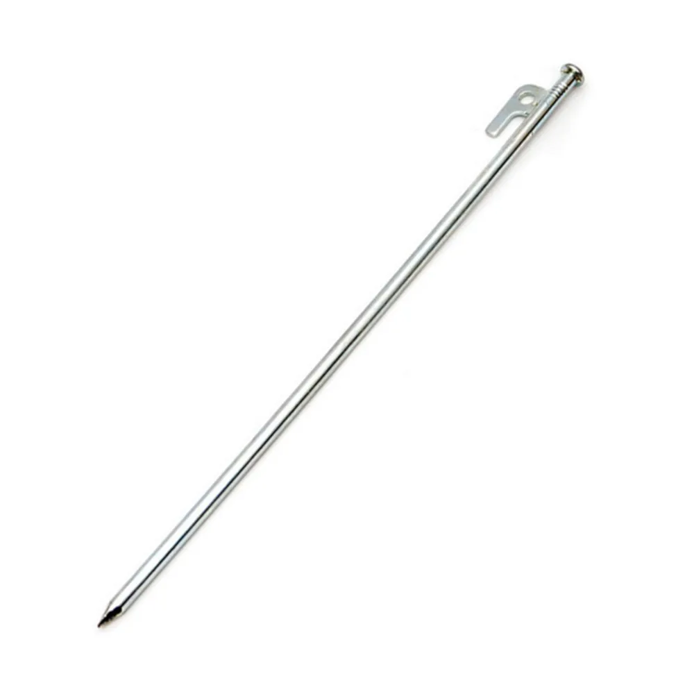 

20/30/40cm Steel Metal Tent Beach Canopy Camping Stakes Peg Ground Nail Camping Hard Tent Gravel Ground Nail Camping Accs