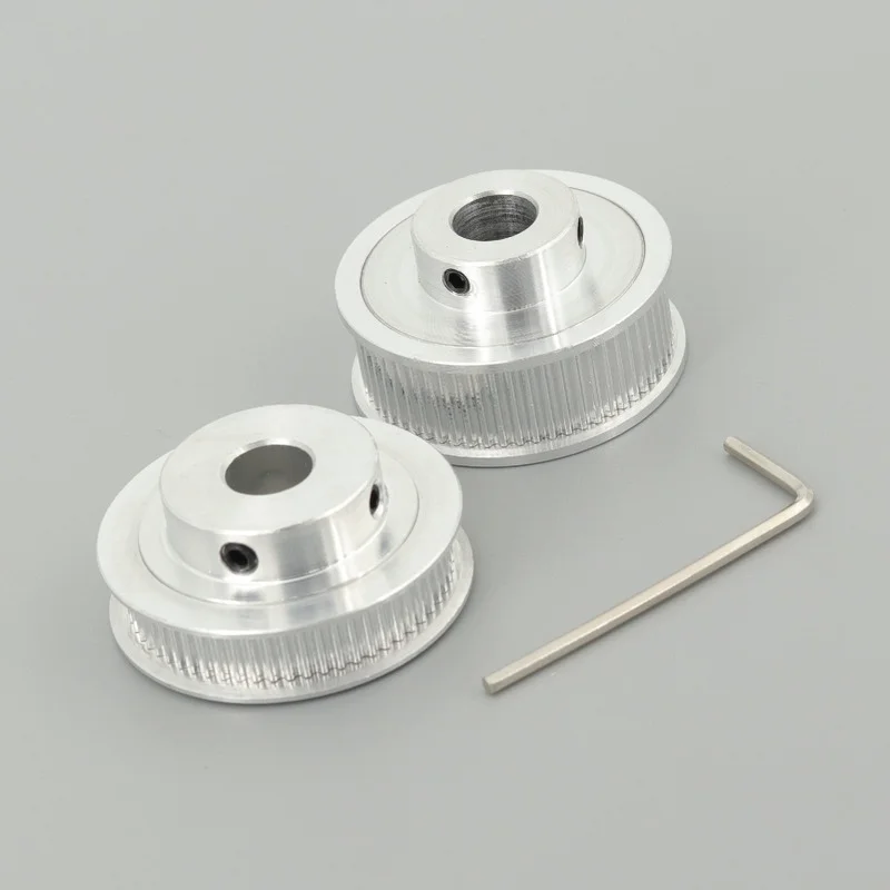GKTOOLS GT2 Timing Pulley 2GT 60 Teeth Bore 5/6/6.35/8/10/12/14/15mm Synchronous Wheels Width 6/9/10/15mm Belt 3D Printer Parts |
