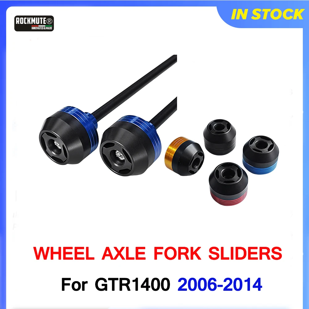 

For Kawasaki GTR1400 2006-2014 Motorcycle Accessories Front Rear Axle Slider Wheel Crash Protector