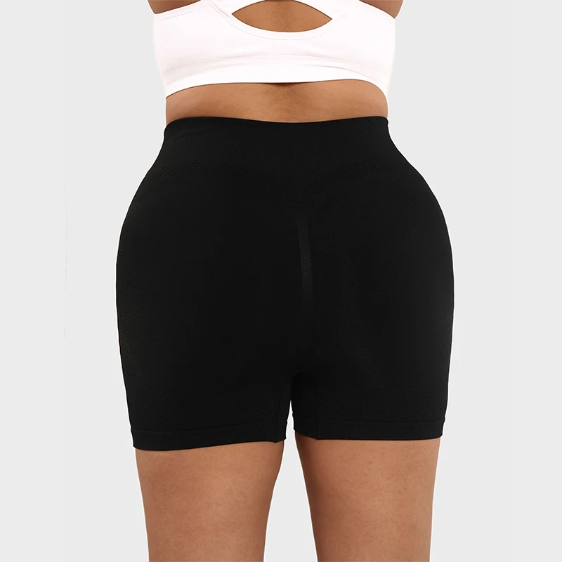 LUOYIYANG Seamless Plus Size Women's Shorts Push Up Gym Booty Lifting Sports Fitness Woman 2023 Solid Yoga Clothing L-3XL