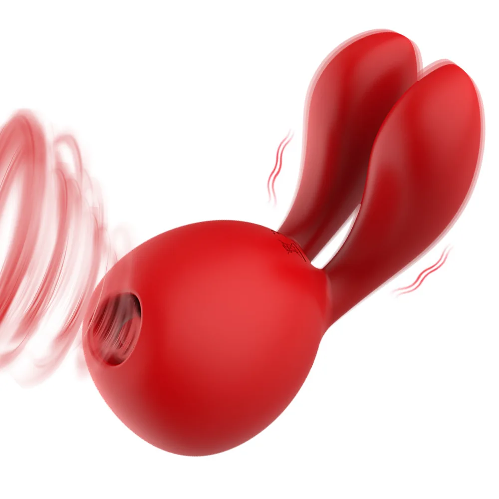 

Rabbit Ears Sucking G Spot Vibrator for Women Nipple Clit Stimulator Vibrating Egg Vibrators Clitoris Sucker Vibator Sex Toy