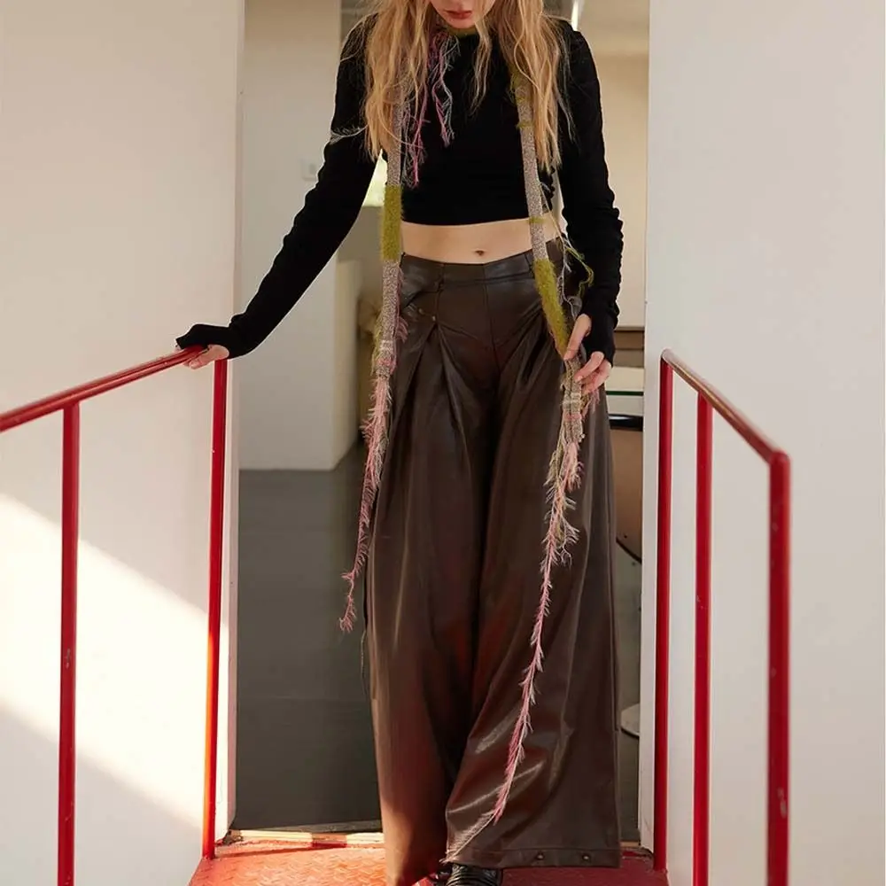 Модный осенне-зимний узкий шарф острые девушки роскошный брендовый дизайнерский