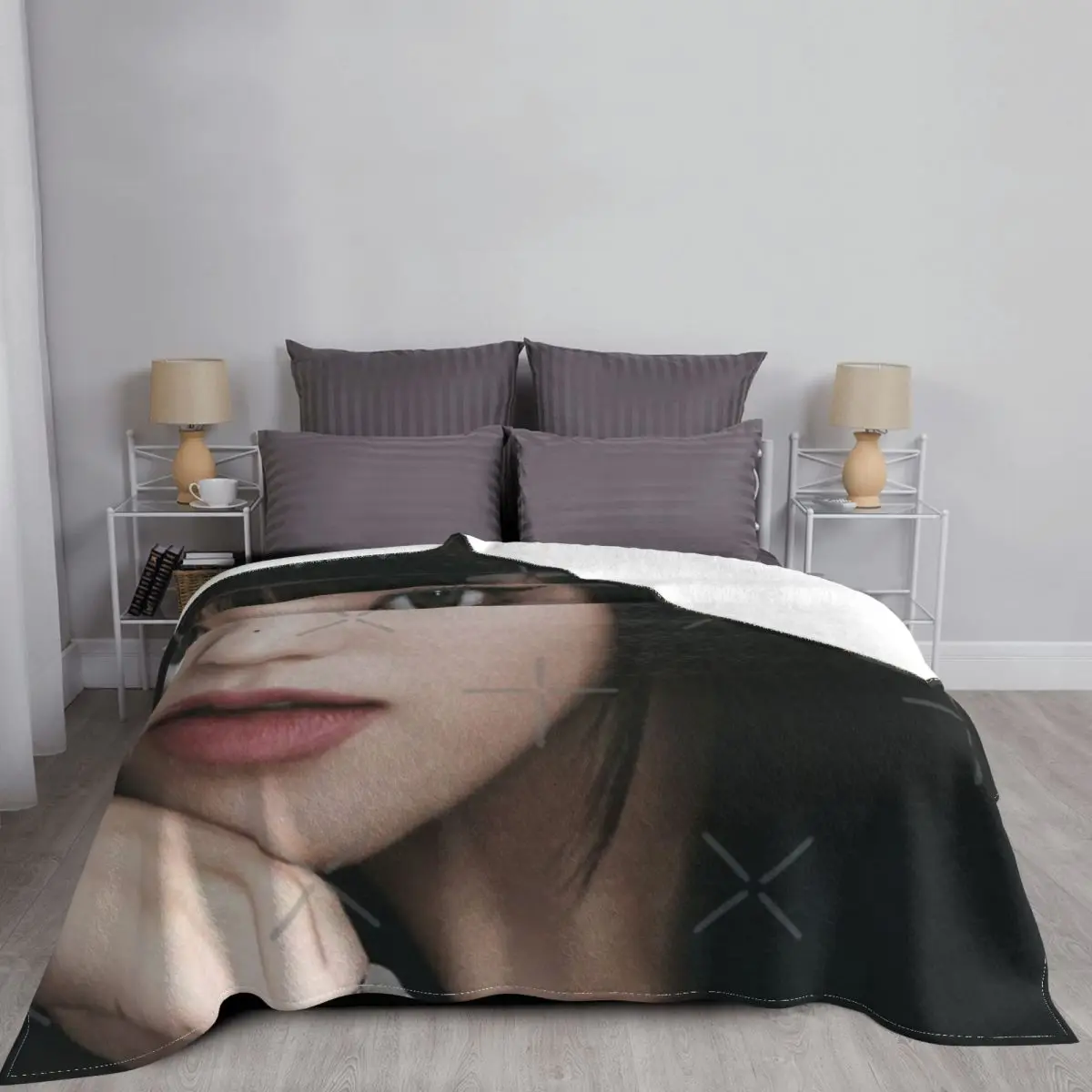 ITZY YEJI чеширское одеяло покрывало на кровать комплект постельного белья