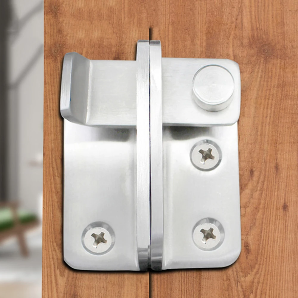 

5pcs Door Bolt Latch Stainless Steel Door Lock Window Wardrobe Cabinet Locks Sliding Gate Lock Safety Furniture Hardware