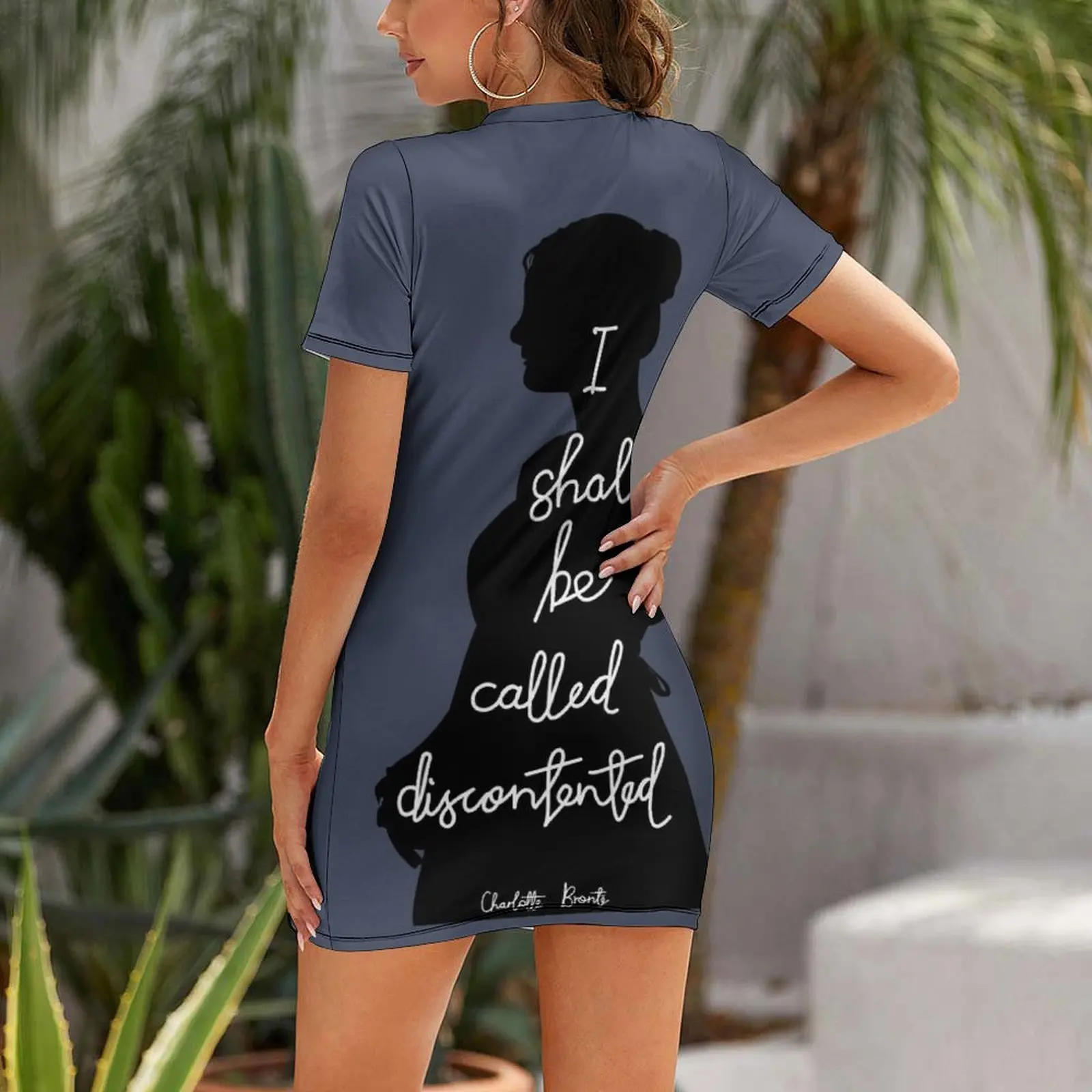 Платье Jane Eyre Quote из полиэстера