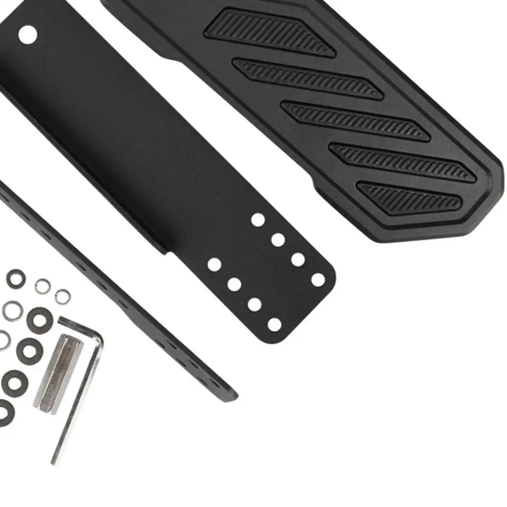 Утолщенная противоскользящая левая боковая подставка для ног с мертвой педалью