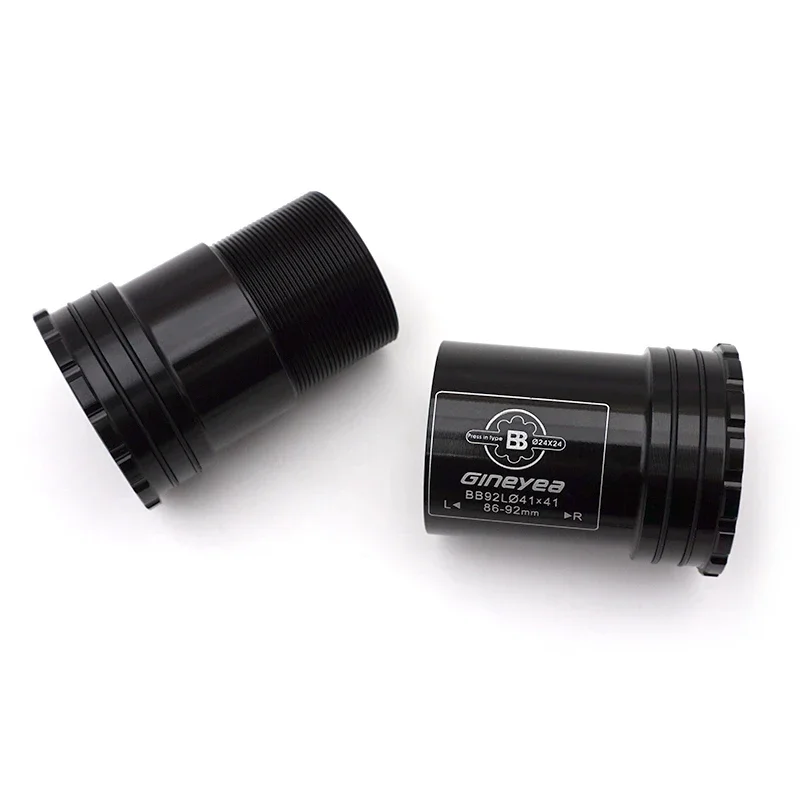 Фото Gineyea BB86 24 мм BB92 PF92 PF90 нижние втулки подшипников подшипниковых узлов с нажимным креплением и резьбовым фиксатором для шоссейного велосипеда №4