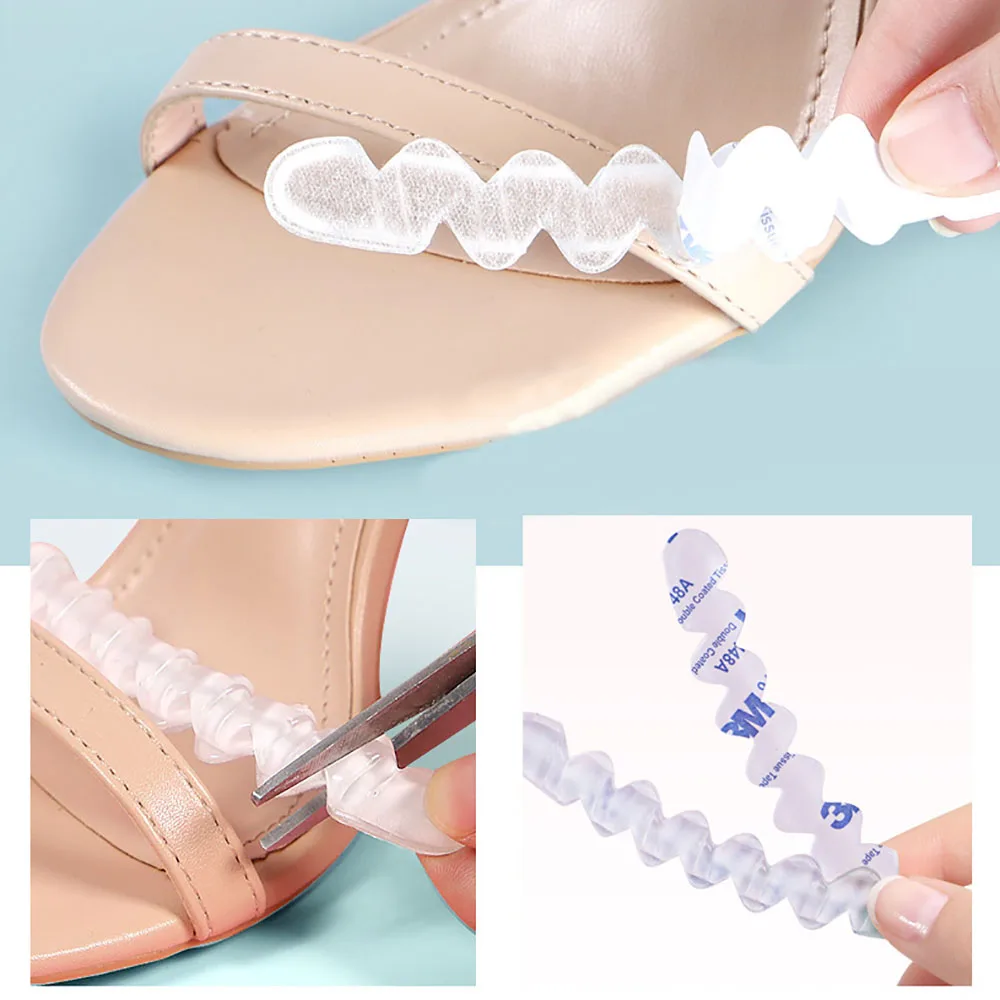 

1 Pair Soft Prevent Feet Grinding Bunion Corrector Forefoot Pad Women's High Heels Non-slip Mat Foot Spa Care Pedicure Tools
