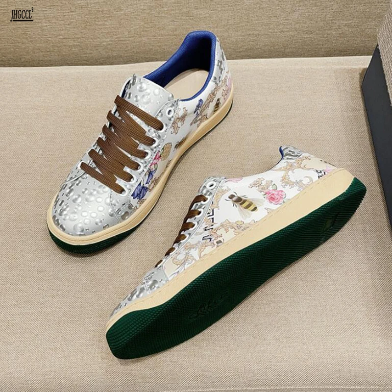 Новая мужская обувь элитная спортивная мужские кожаные дышащие туфли для доски