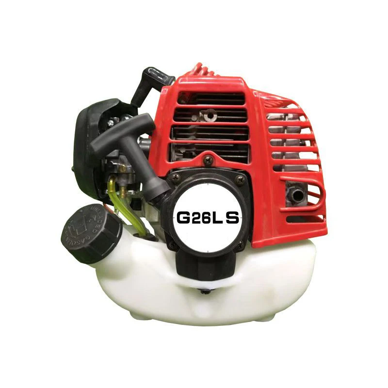 G26LS Gasoline Engine 2T 25cc Backpack Petrol Brushcutter Long Reach Trimmer Bower Sprayer Motor