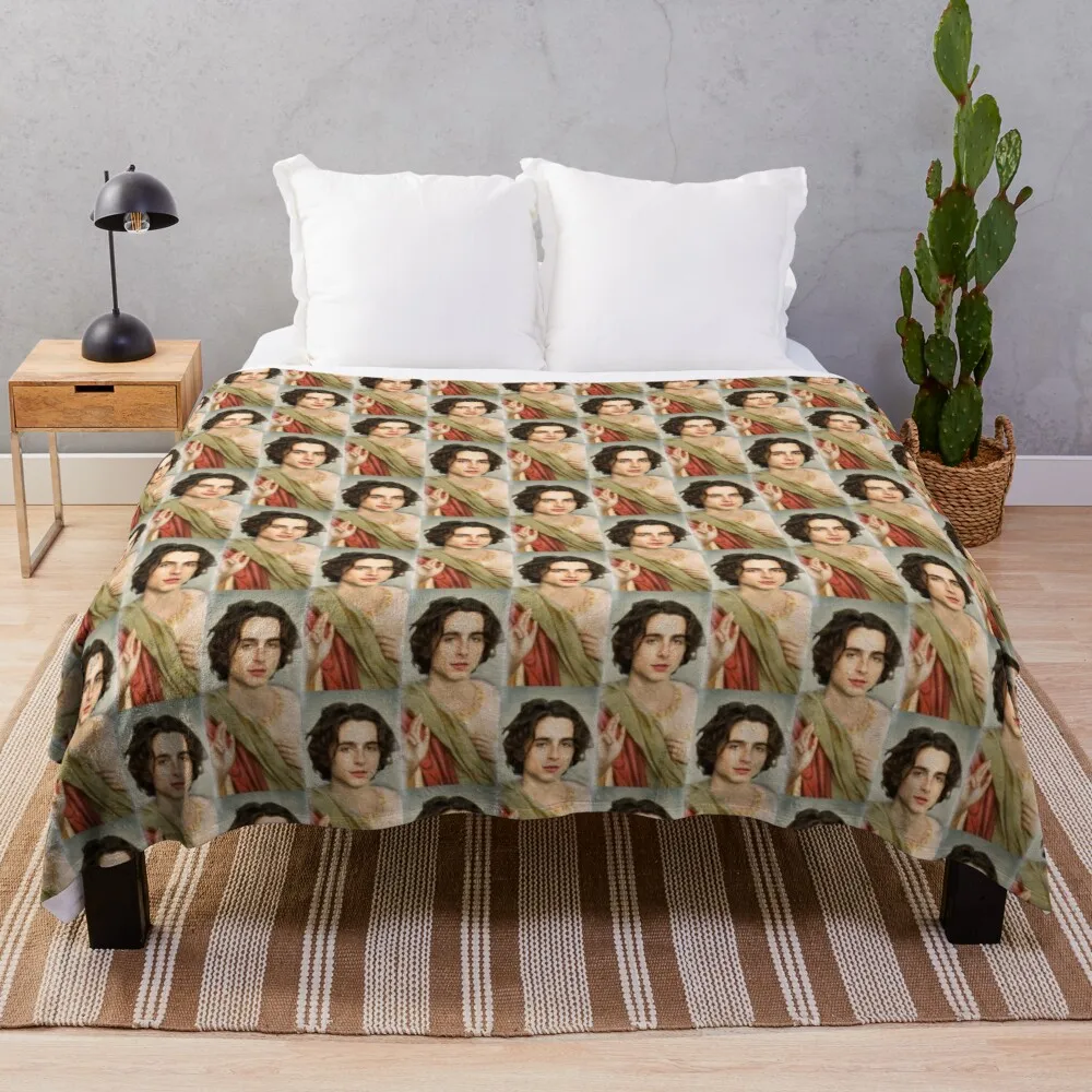 

Timothee Chalamet God Throw Blanket summer cottons