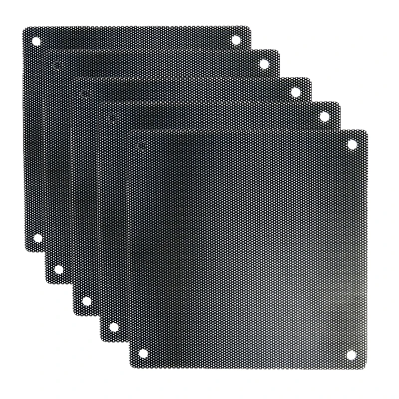 

Dust Filter 12/14/9/8/7cm for Computer Cooler Fan [5 Packs ] PC Fan Frame Dust Mesh Cooler Filters Dustproof PVC Cover