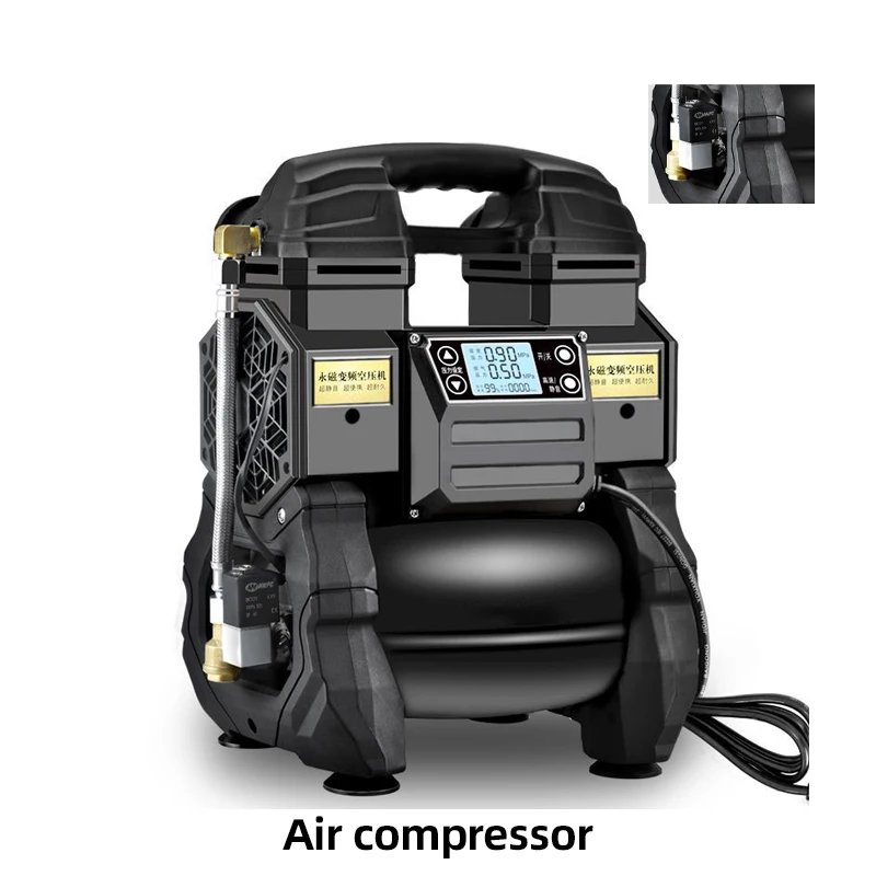 Oil-free Silent Air Pump High Pressure Industrial Air Compressor Portable Woodworking Air Pump