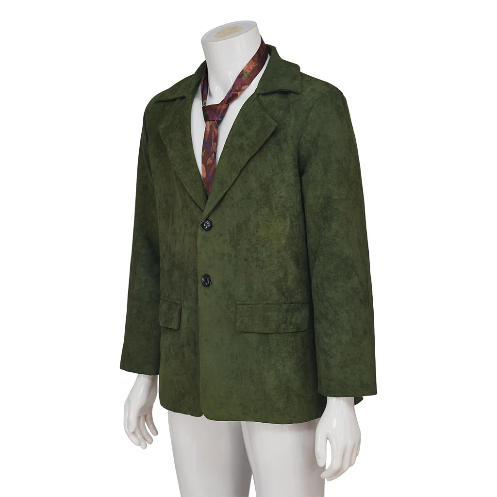 Костюм для косплея игры Диско-элизий костюм хариер ДУ Буа зеленый жакцет с