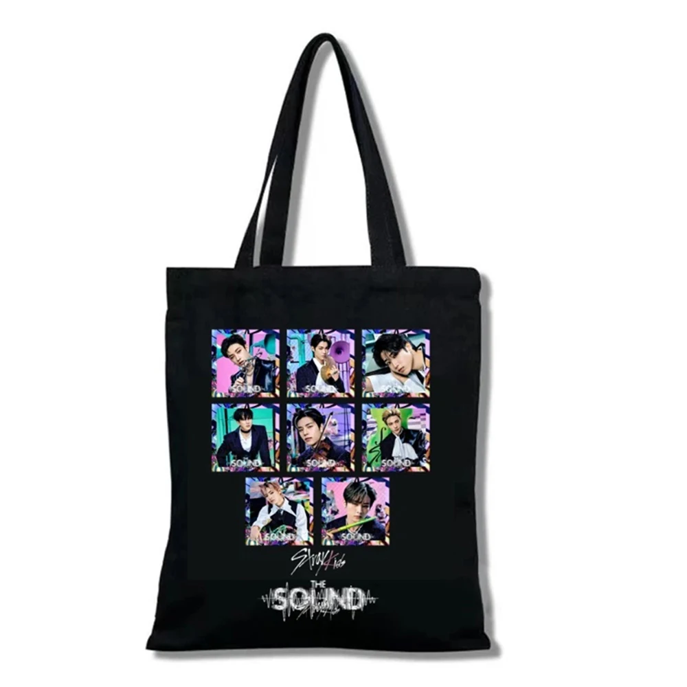 KPOP Stray Kids Album Gift Box Include Keychain Sticker Standee Photocard Tote Bag Lanyard