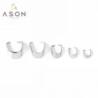 50шт ЗолотойСеребряный цвет крючок из нержавеющей стали для ожерелья и браслета фурнитура соединитель DIY Ювелирные изделия принадлежности