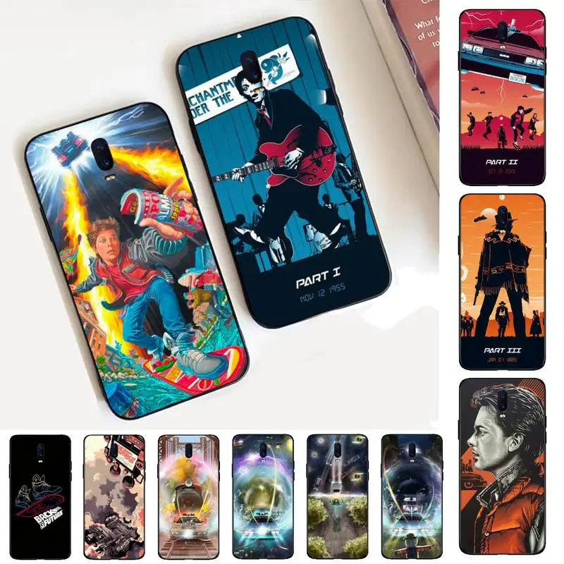 

Movie back to the future Phone Case for Vivo Y91C Y11 17 19 17 67 81 Oppo A9 2020 Realme c3