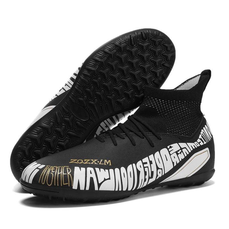 

Messi Soccer Shoes Cleats Wholesale Outdoor Wear resistant Chuteira Society Studded Football Boots Futsal Training Sneaker