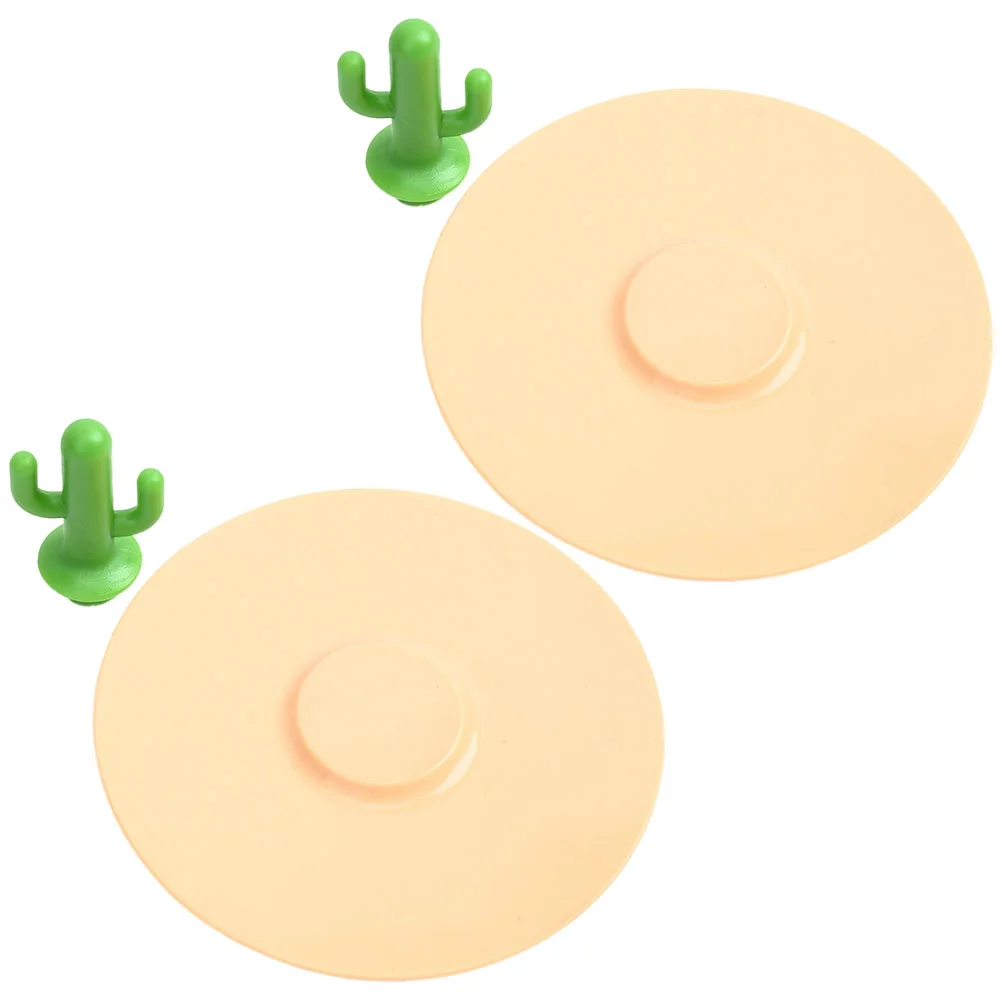 

2 Pcs Silicone Mug Covers Creative Water Mug Lids Dust-proof Mug Sealing Caps