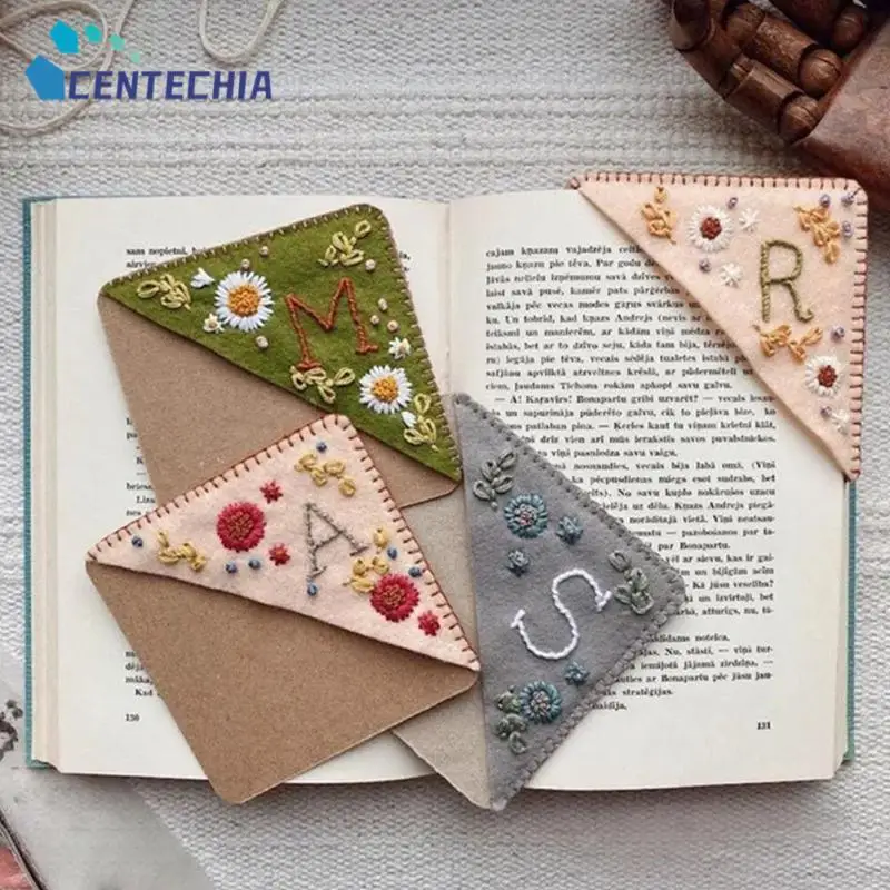 

Угловая страница, ручная вышивка для Ридера, подарок учителю, Закладка, миниатюрные многофункциональные канцелярские принадлежности, канцелярские товары