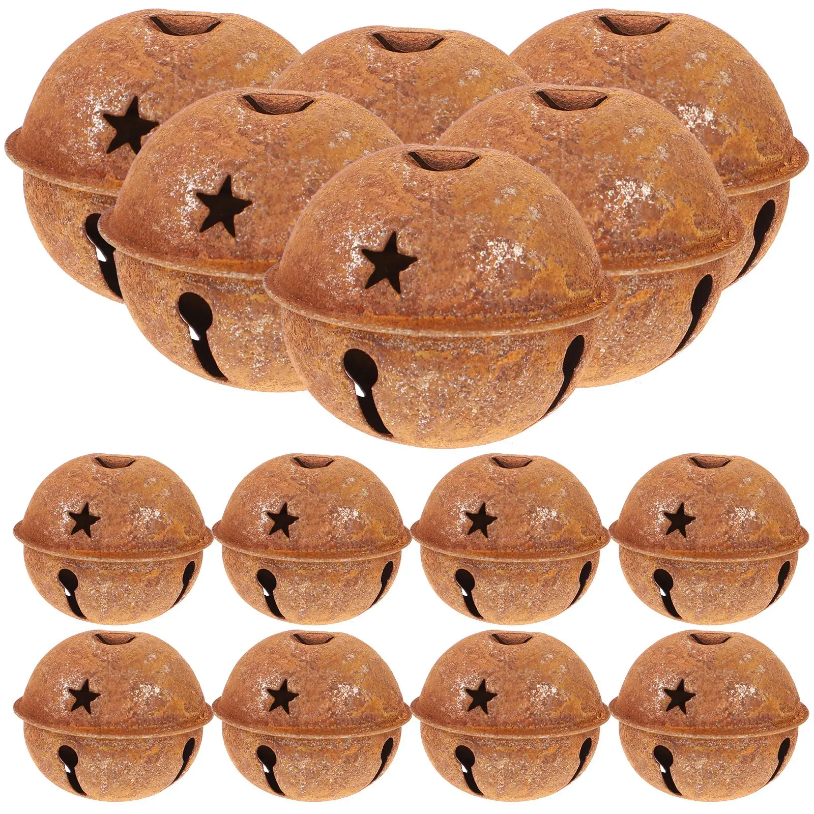 24 шт. металлические колокольчики в винтажном стиле