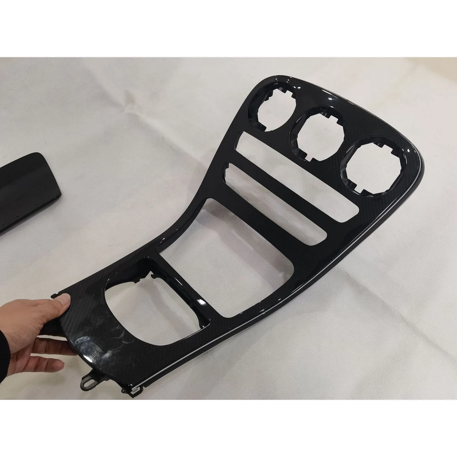 Накладка на панель центральной консоли для Benz C-Class W205 GLC X253 2015-2018