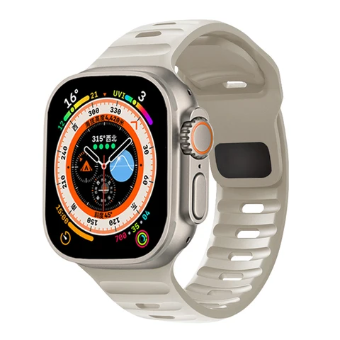 Силиконовый ремешок YuiYuKari для Apple Watch Ultra