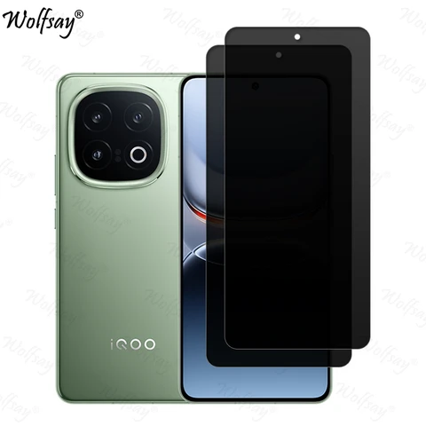 Антишпионское закаленное стекло для Vivo iQOO 13, защитное стекло для экрана Vivo iQOO 13, полное покрытие, стекло для Vivo iQOO 13, стекло 6,82 дюйма