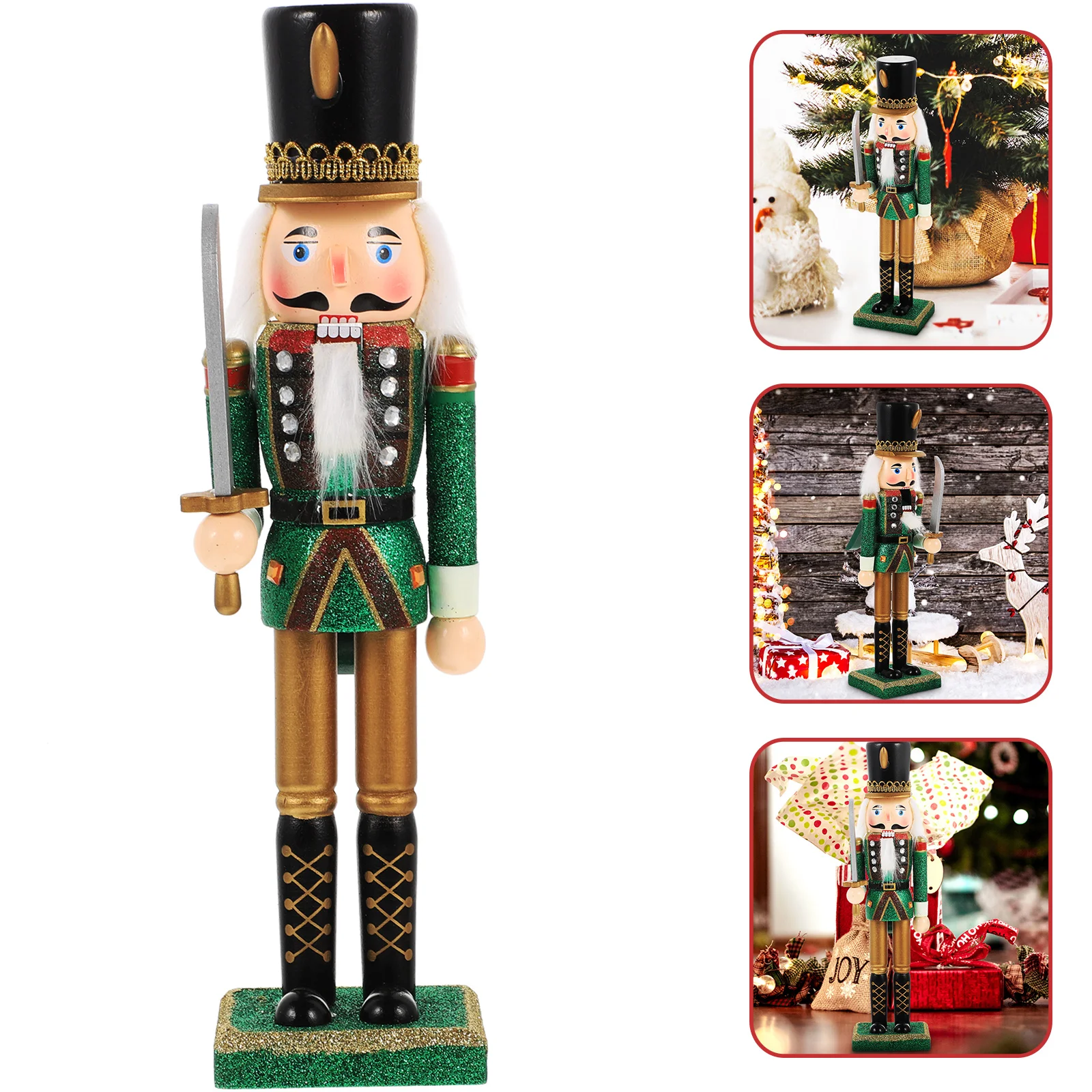 

Nutcrackernutcrackers Wood Desktop Soldier Christmas Ornament Decor Party Gifts Wonderlandballet Clearance Dayssmallgirls Tree