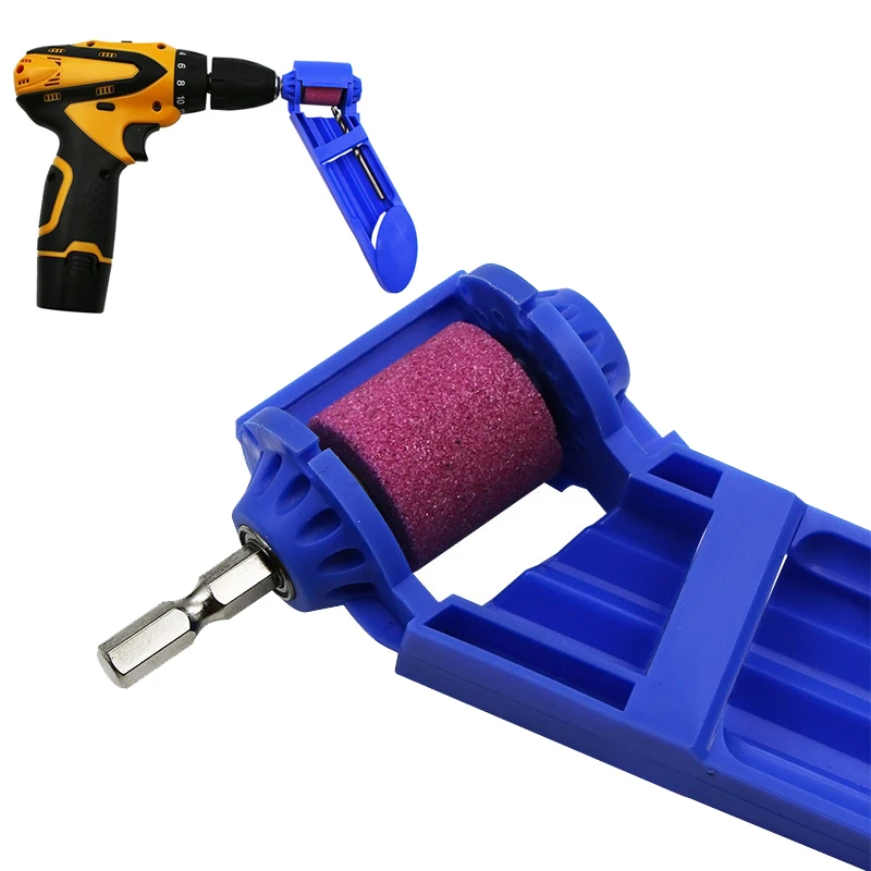 

Grinding Wheel Drill Bit Sharpener Hand Tools Nail Drill Bits Set Sharpener For Step Drill Dremel Accessories