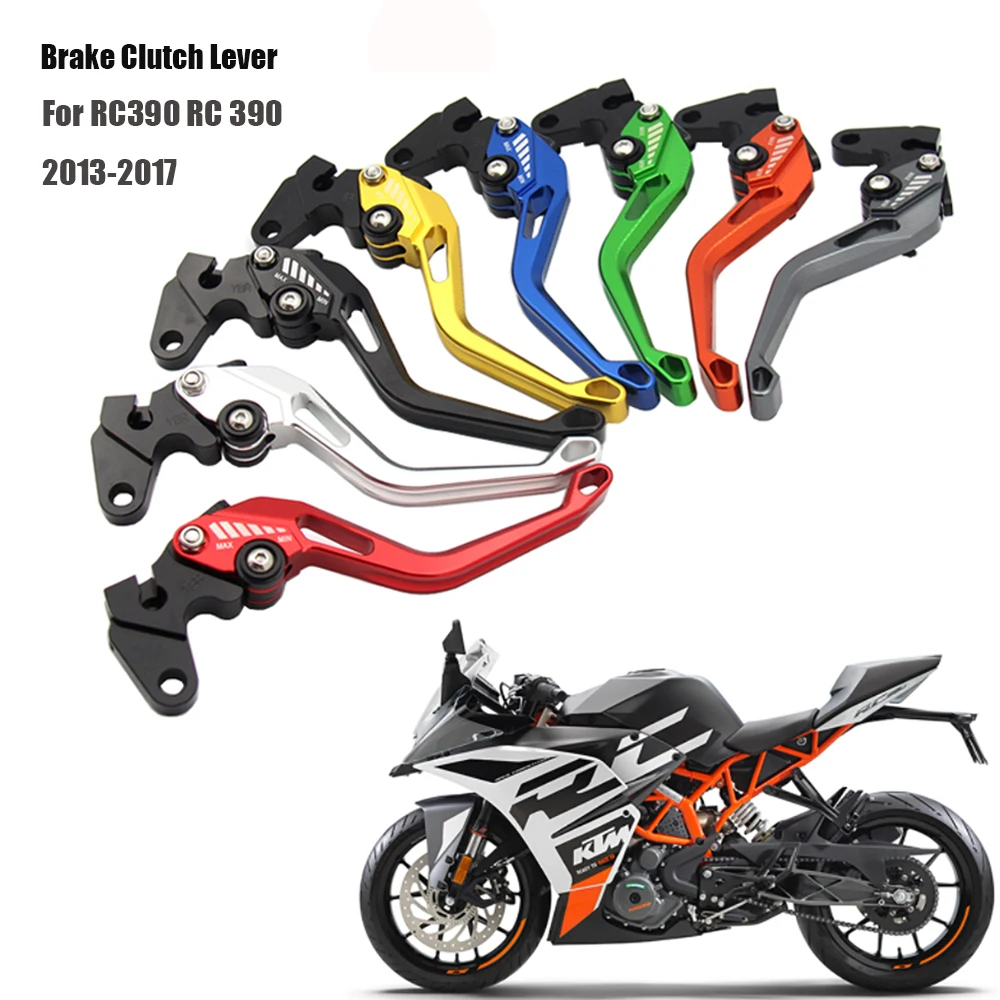 

Регулируемый рычаг сцепления тормоза мотоцикла для KTM RC390 RC 390 2013-2017 3D Дизайн CNC 2015 2016
