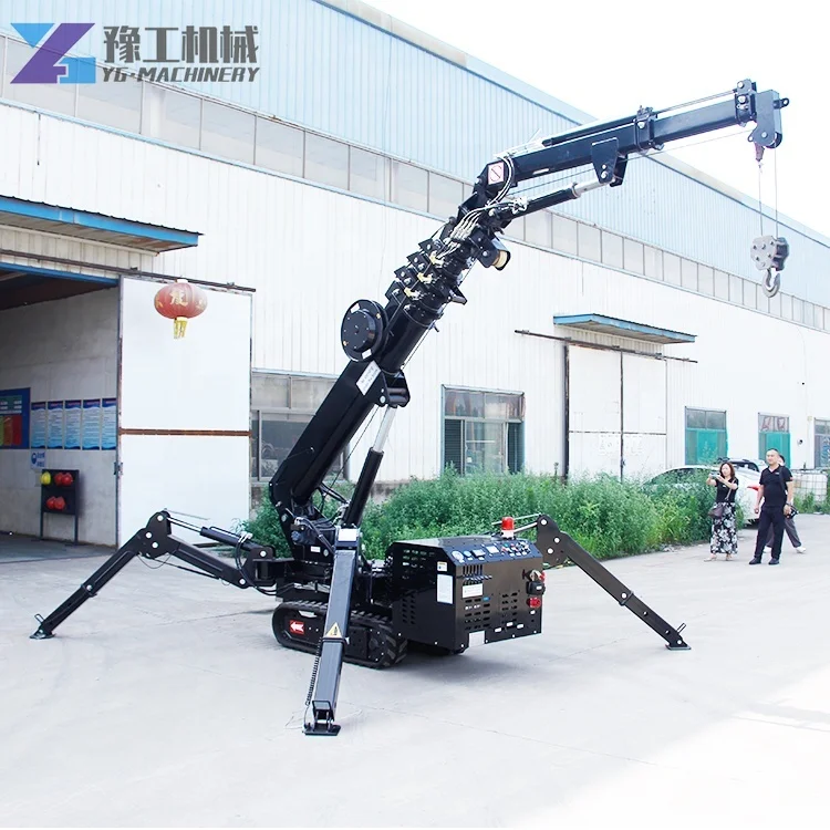 YG Новое состояние Длинная стрела Паук Подъемное оборудование Кран