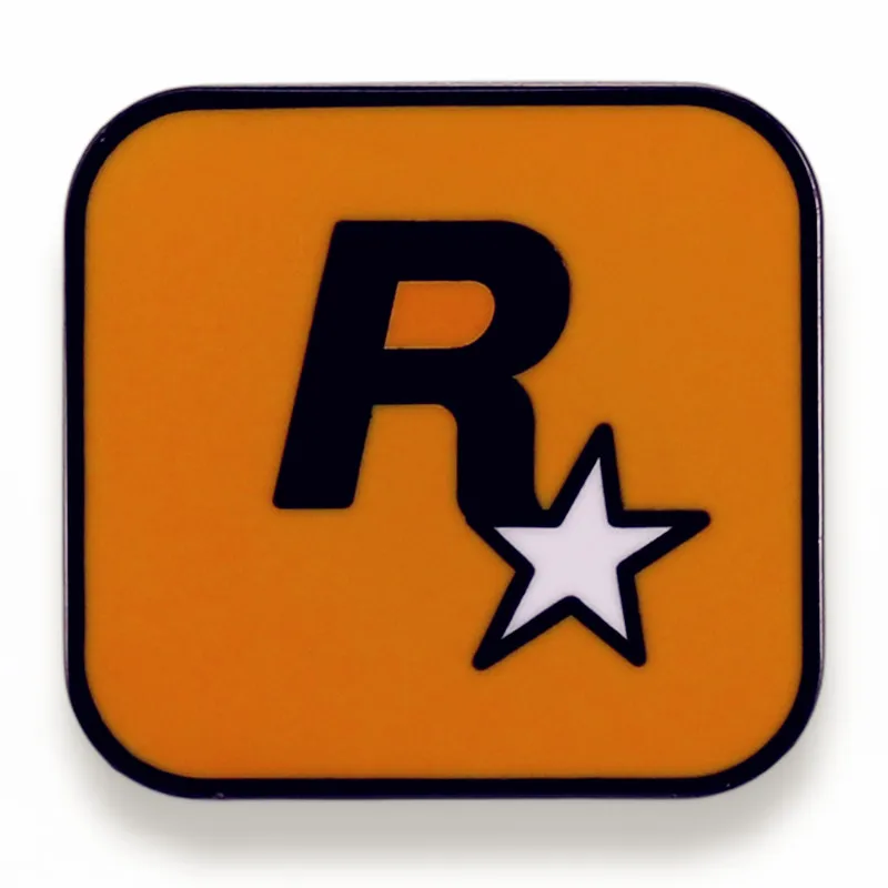

GTAV Rockstar Games Grand Theft Auto Pin Enamel Brooch Alloy Metal Badges Lapel Pins Brooches for Backpacks Jewelry Accessories