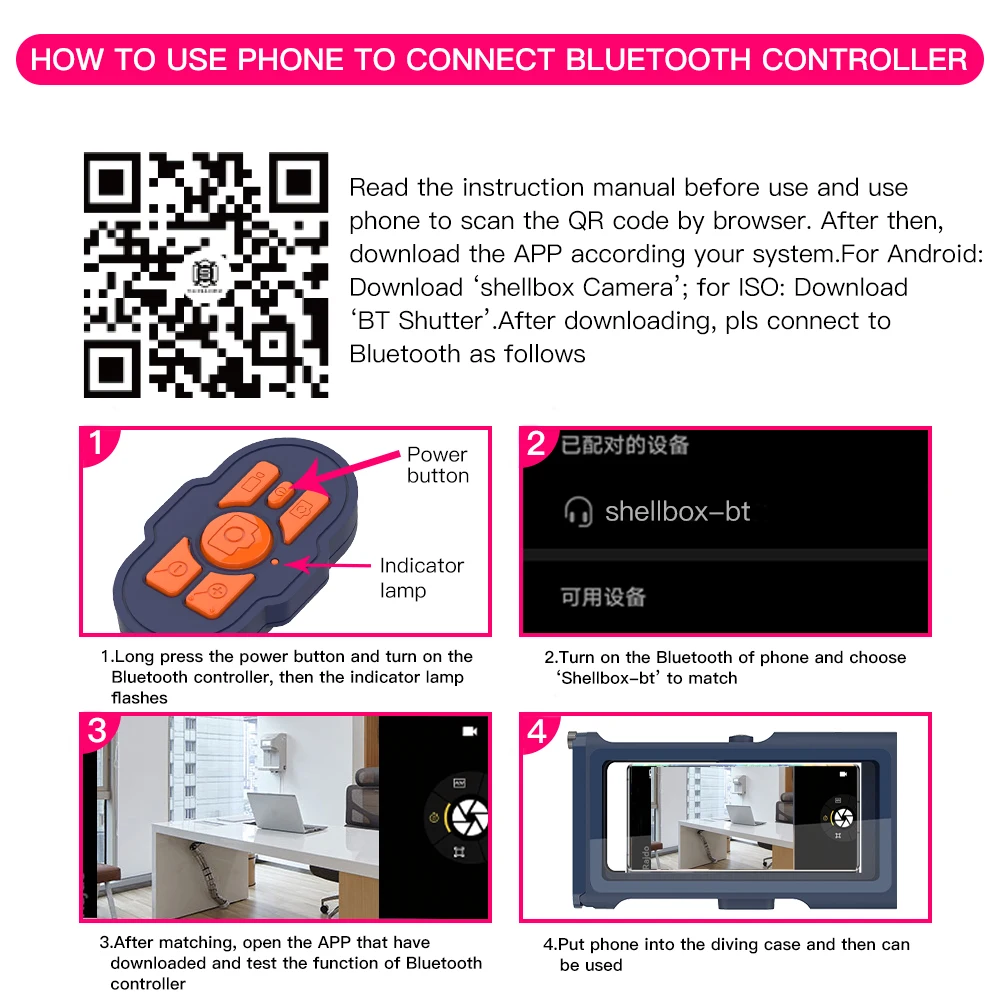 15M Professional Diving Phone Case For Samsung S23 Ultra S22 A53 20 Waterproof Underwater Wireless Swimming 6.9inch Mobile Cover