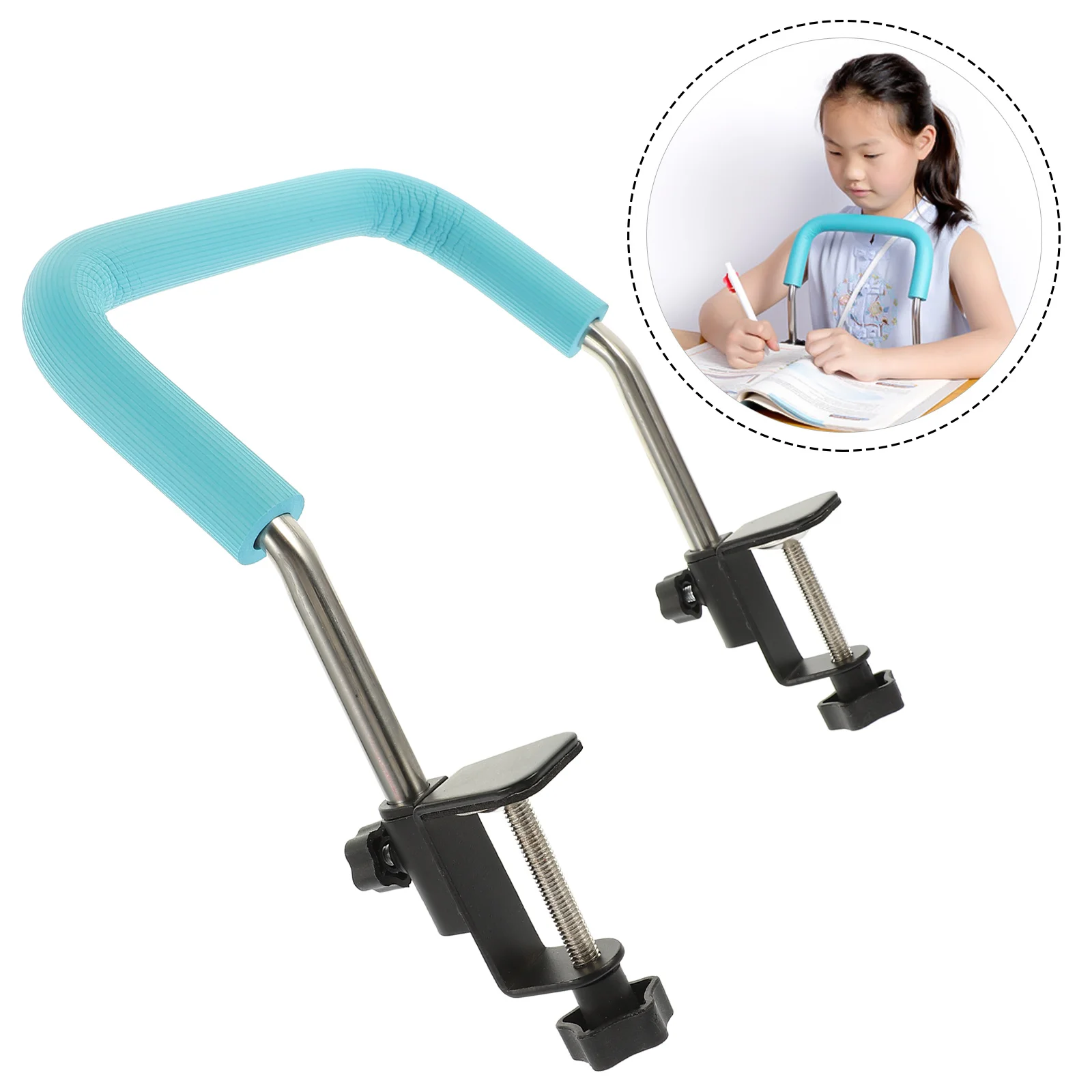 

Child Desk Posture Corrector Eyes Protector Sitting Gesture Correcting Rack Portable Students Stand School Kids