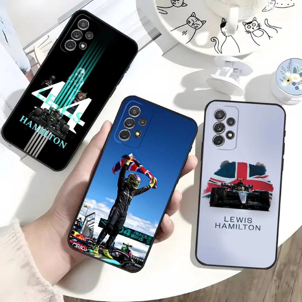 Чехол для телефона L-Lewis H-HamiltonS-S F1 44 Samsung S25 S24 S21 S22 S23 S30 Ultra S20 Plus Fe Lite Note 10 черных