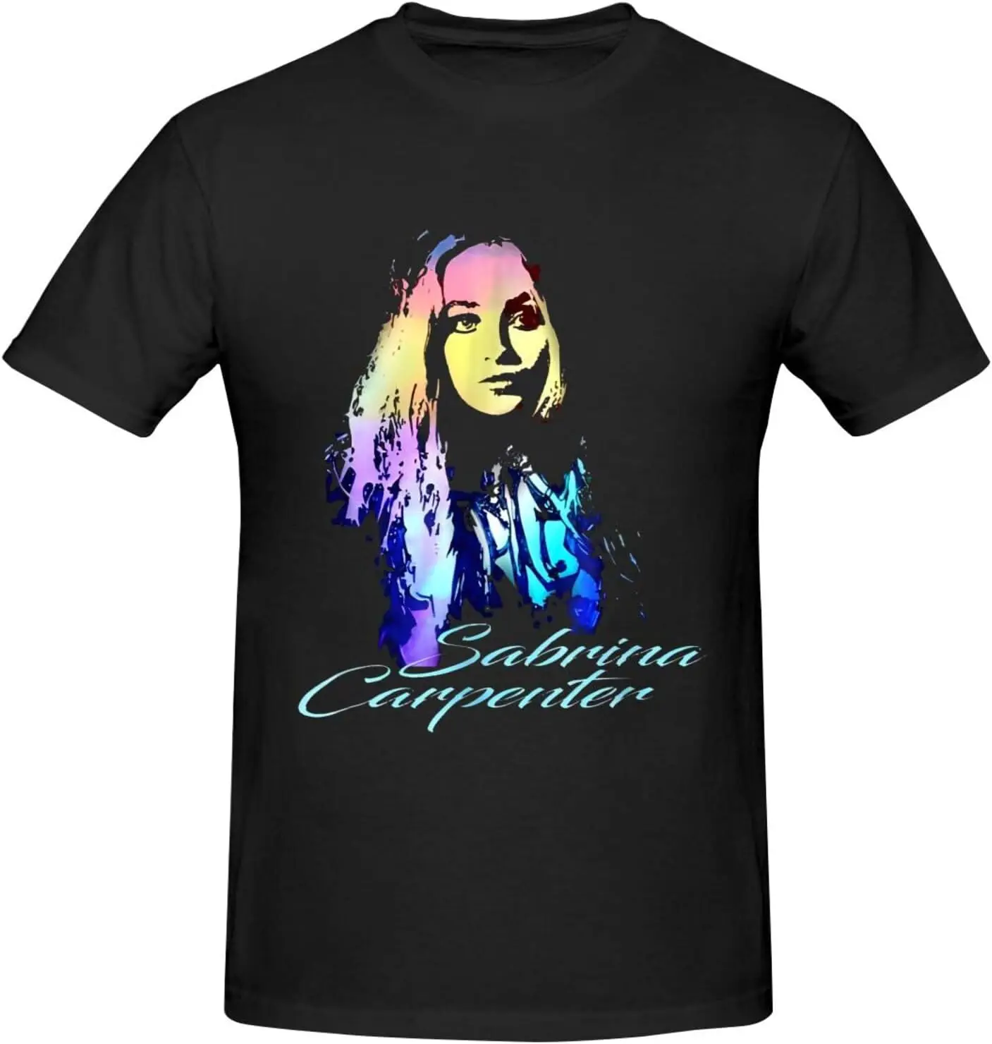 Мужская футболка с короткими рукавами VVEDIK Sabrina Music Carpenter высокая большая