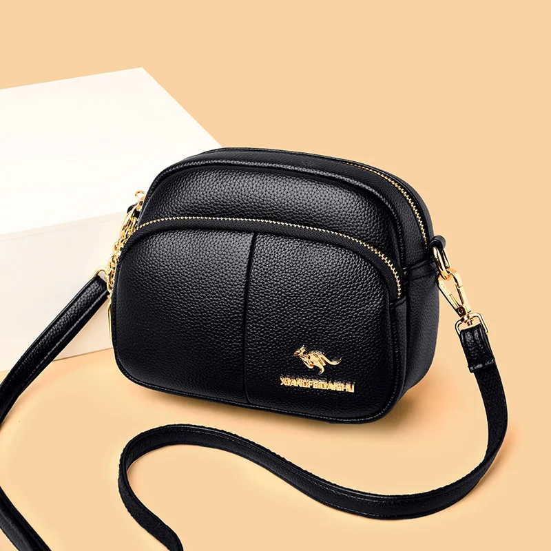 

High Quality Small Bags for Women 2022 Leather Female Messenger Bags Sweet Shoulder Bag Vintage Leather Handbags Bolsa Feminina
