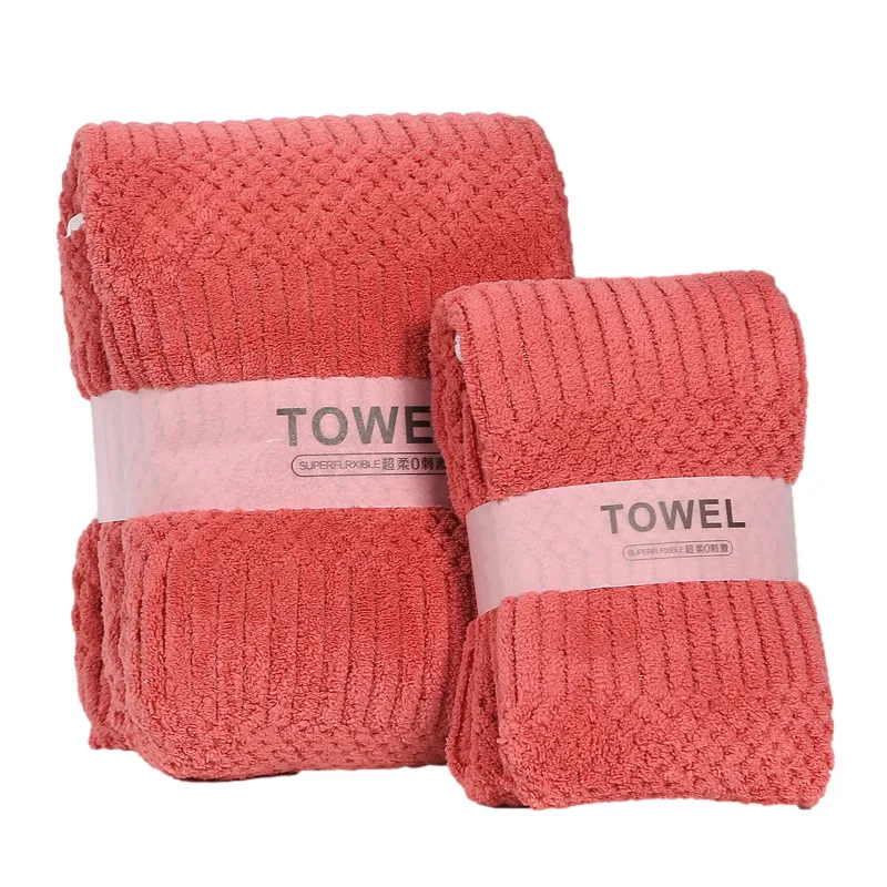 

Multi Colors Coral Velvet Towel Washrag Face Towe Home Towels 35*75cm Comfort Soft Breathable Absorbent Microfiber Comfortable