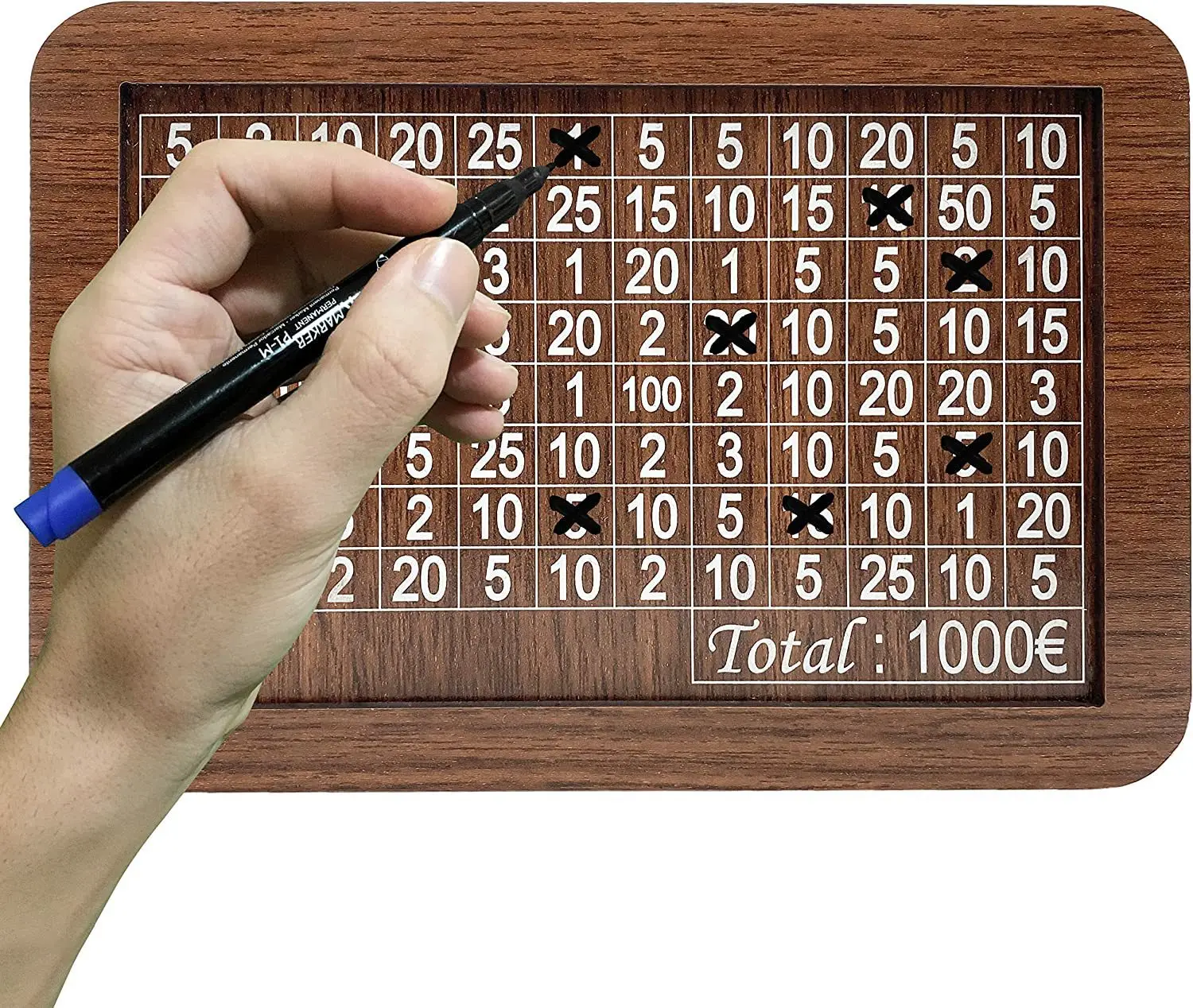 With Counter Wooden Craft Decor Gift Not To Open Children's Savings Target 1000