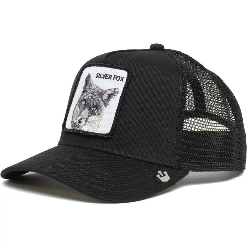 Фото Goorin Bros Livestock farm Trucker Mesh бейсболка Серый волк, горилла, орел Мужская кепка в стиле Snapback в стиле хип-хоп №2
