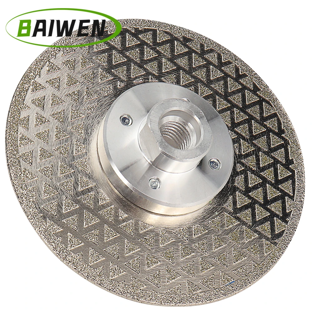 

Electroplated Diamond Saw Blade Galvanized Diamond Cutting and Grinding Disc 65-230mm Both Sides For Marble Granite Ceramic Tile