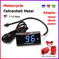 motorcycle fahrenheit gauge digital display sensor fahrenheit adapter for scooter and racing motorcycle