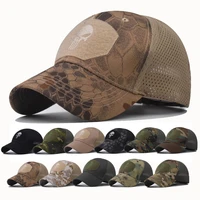 summer baseball cap adult net cap hat unisex summer hat breathable hat skull pattern shade spring autumn cap hip hop fitted cap