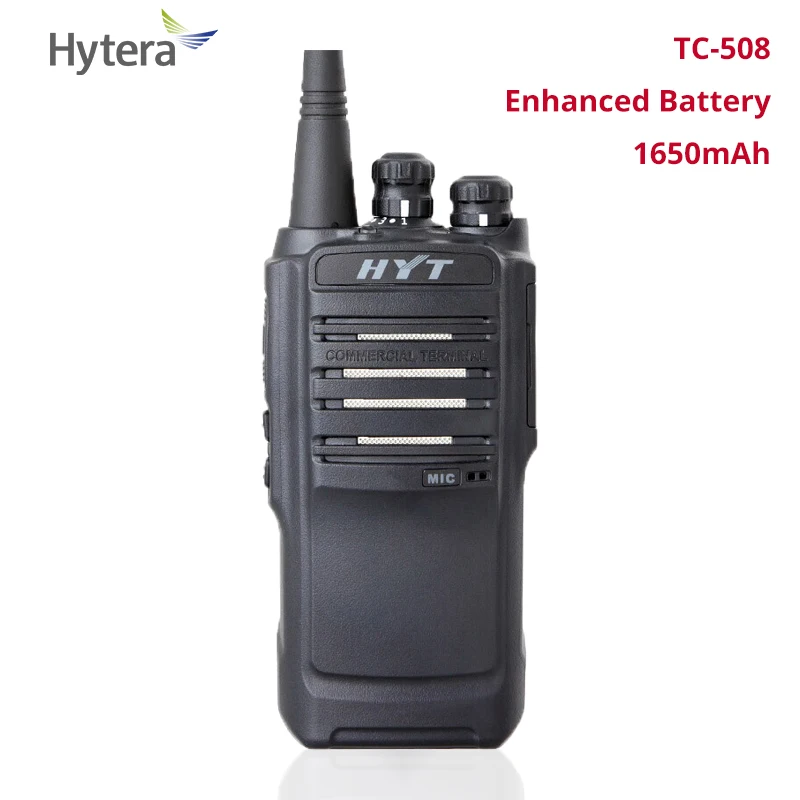 Hytera TC-508 Enhance1650 мАч Портативная двусторонняя радиостанция HYT TC-500S UHF Ручная рация