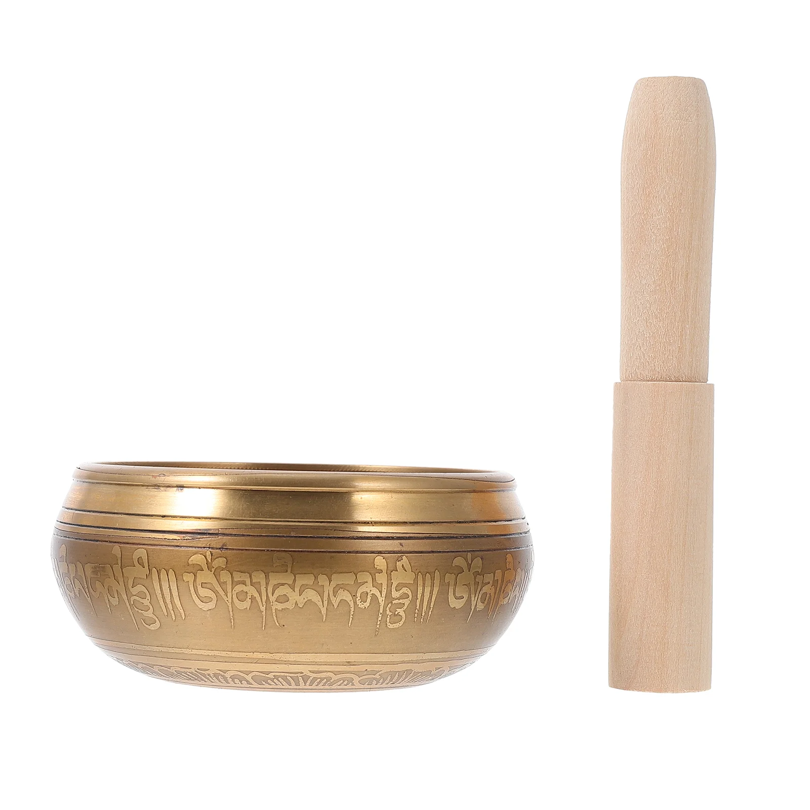 

1Set Sound Bowl Yoga Meditation Therapy Bowl Chanting Bowl with Mallet
